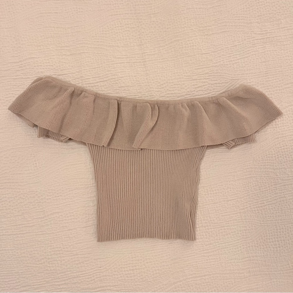Off-Shoulder Stretchy Top - Picture 3 of 3